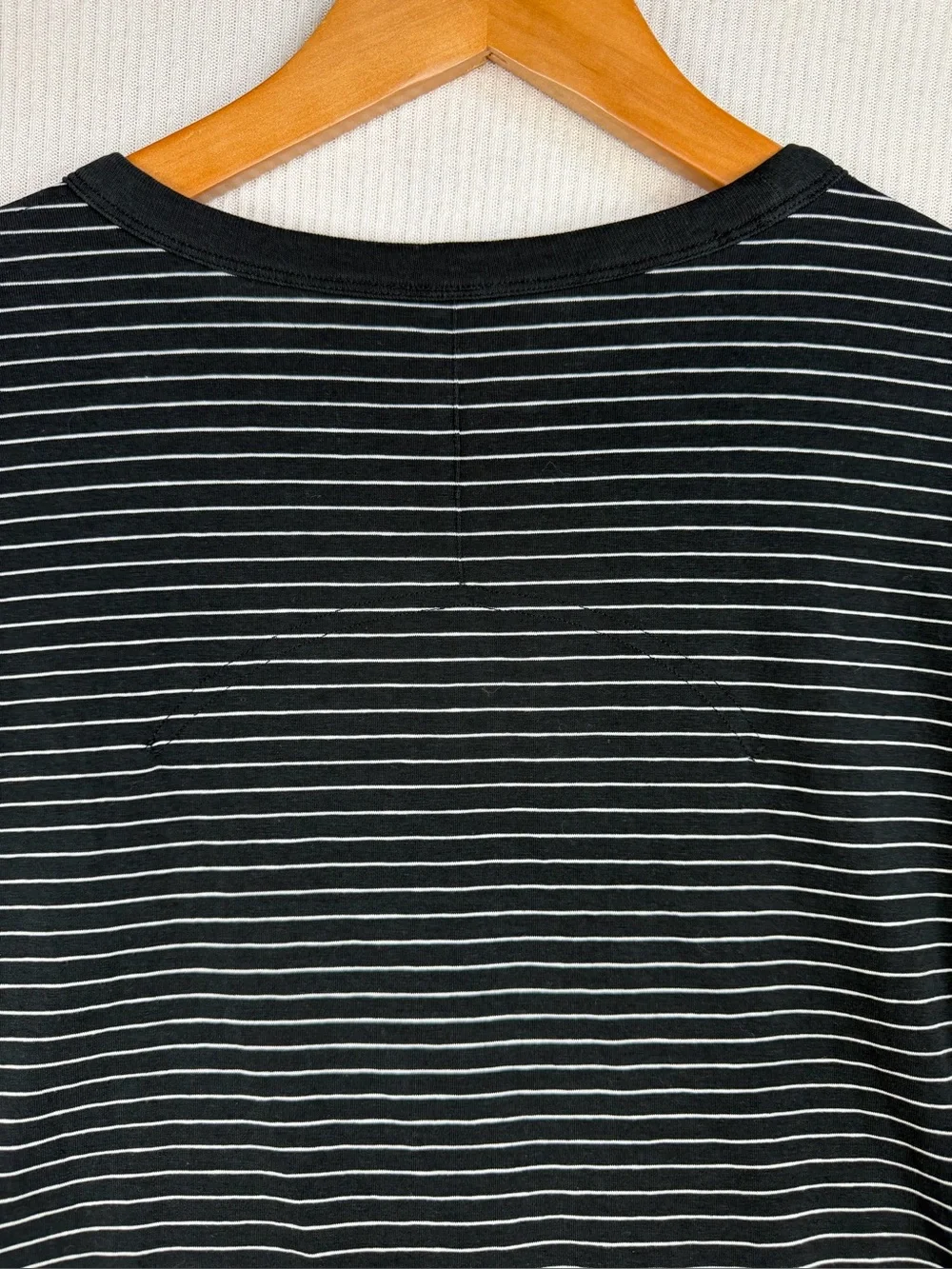 Lululemon Classic-Fit Cotton-Blend Long-Sleeve Striped Shirt Size Medium
